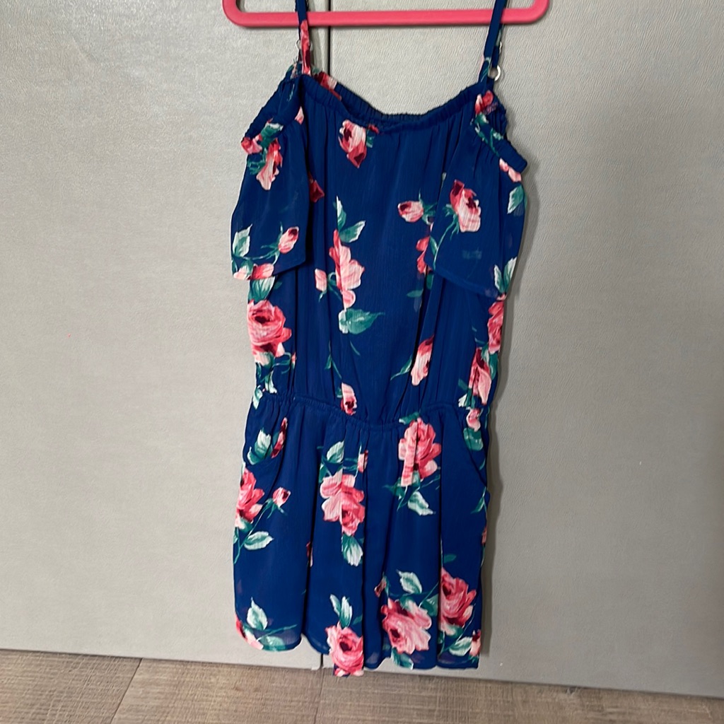 Girls One Piece Shorts Romper Size 11/12